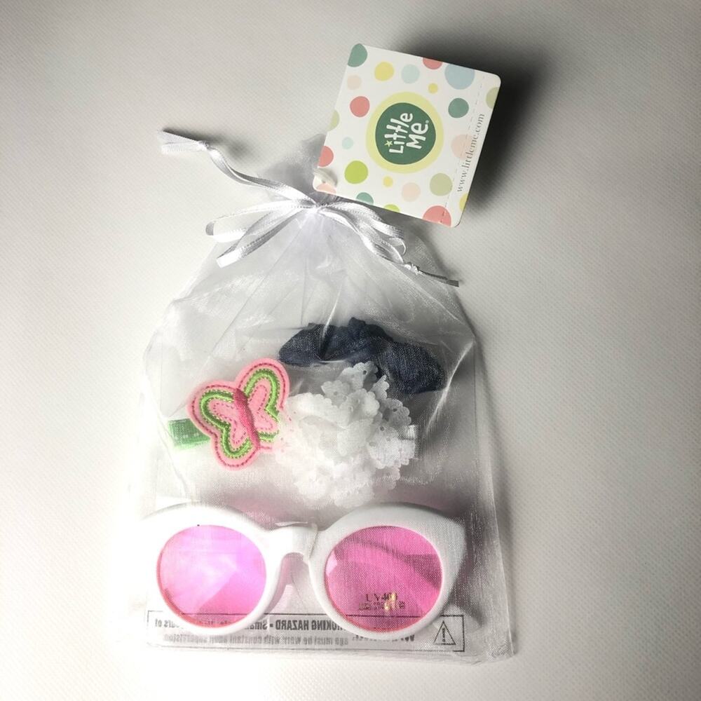 Little Me Sunglasses and Hair Accessory Set 0-12M
